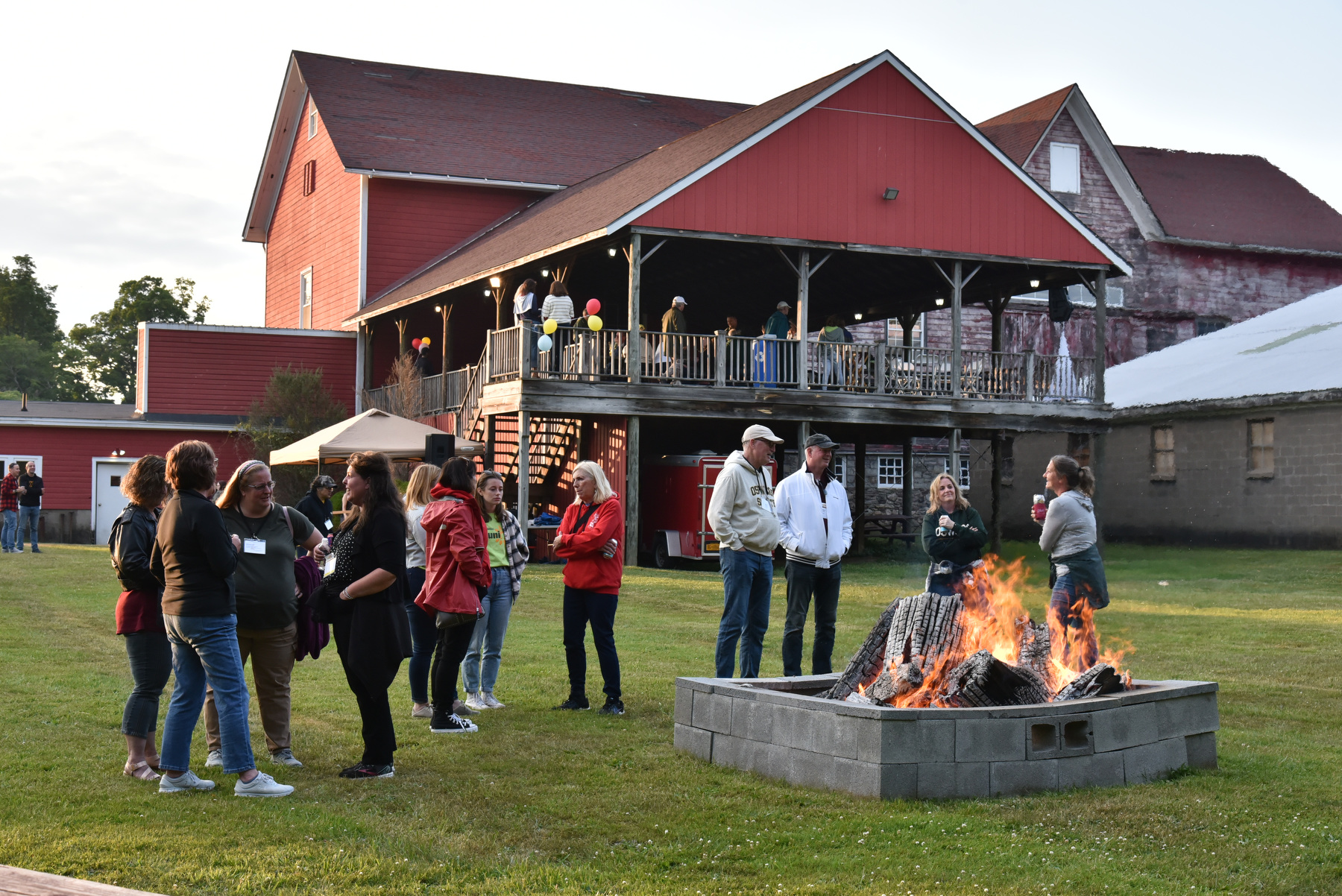 The annual Reunion barbecue features a chance to catch up with friends, tasty food and a bonfire outside of Fallbrook.