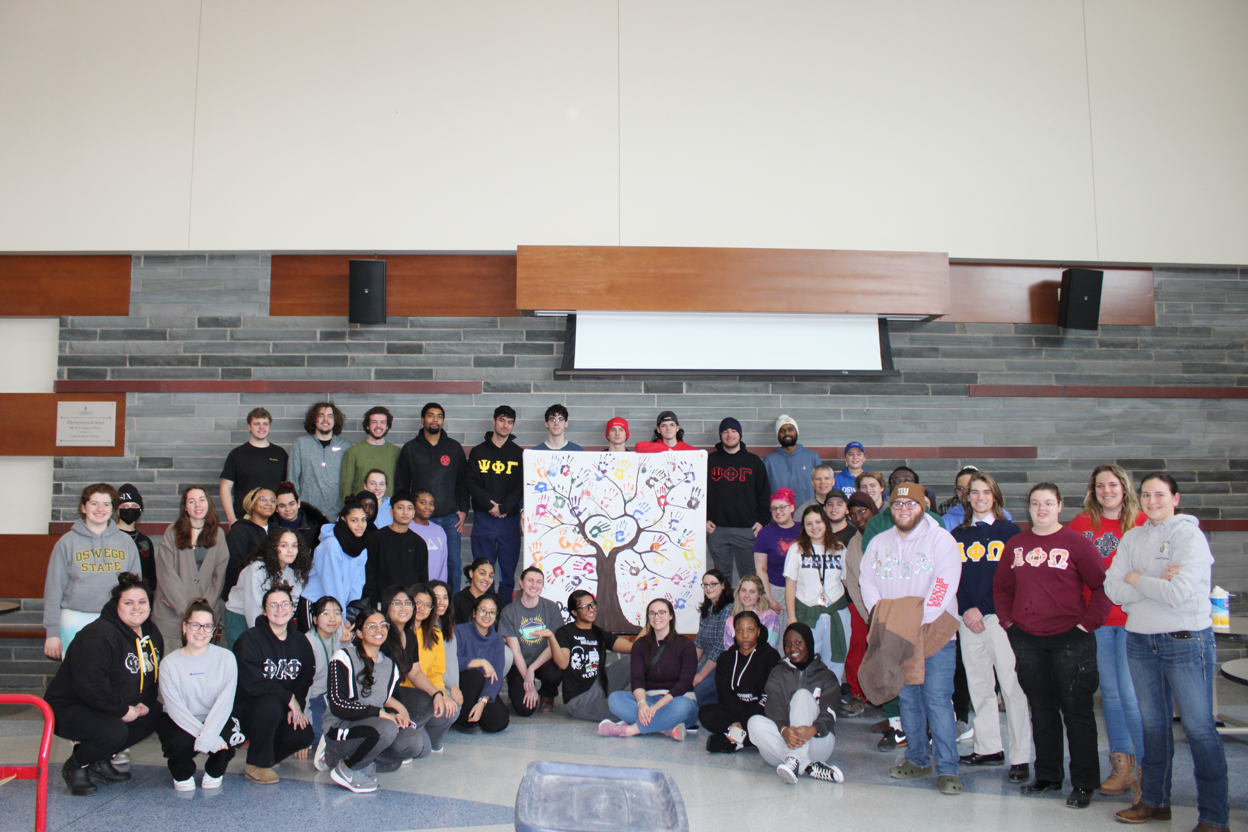 The MLK Day of Service on Feb. 4 invited students to help during a meal packaging event to support the Rise Against Hunger organization. Around 100 students showed up to prepare about 17,000 meal kits. 