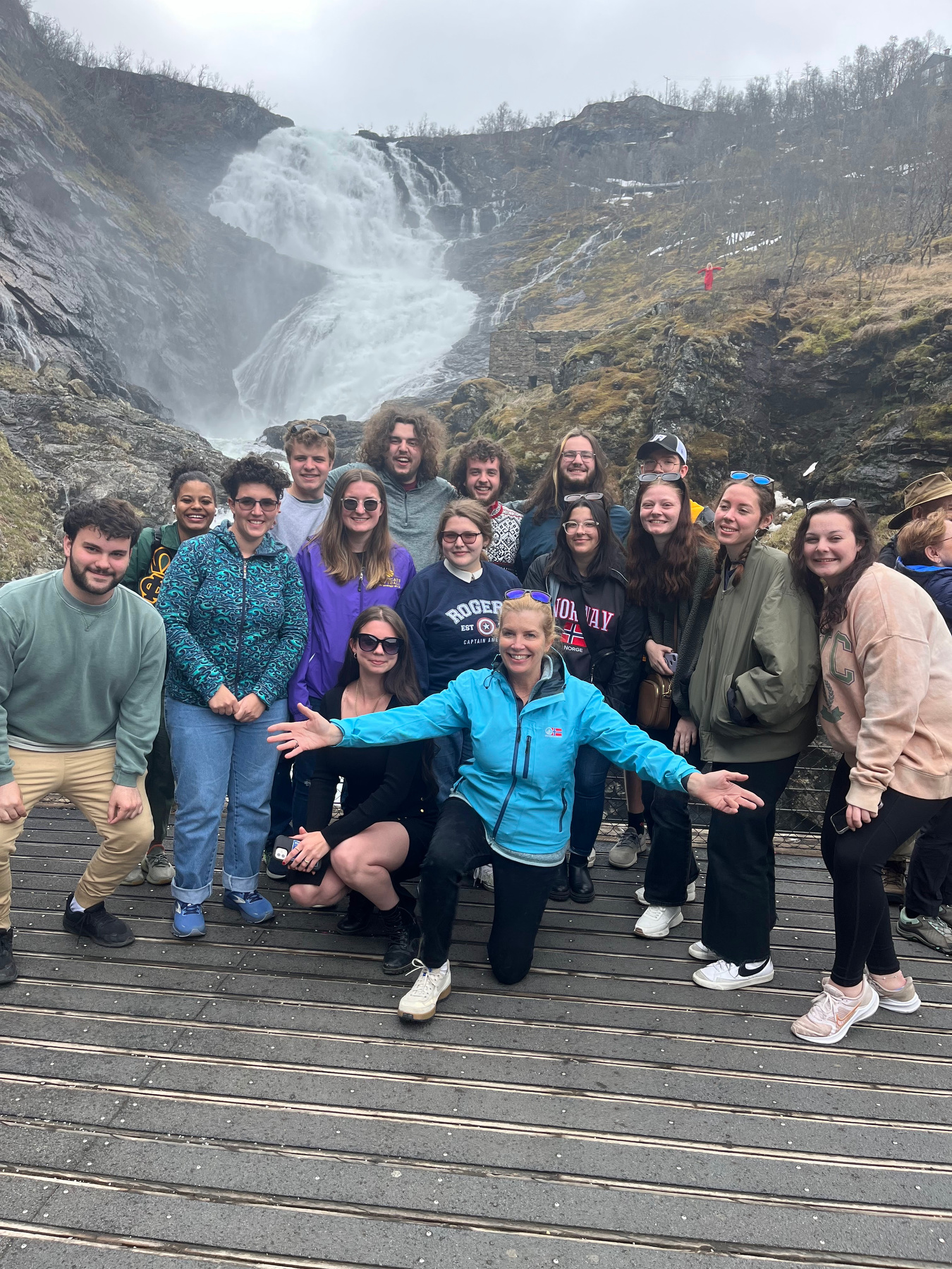 Creative writing professor Juliet Giglio and her class traveled to Norway as part of a “Norse Mythology” course, which included a week-long trip to Oslo and Bergen.