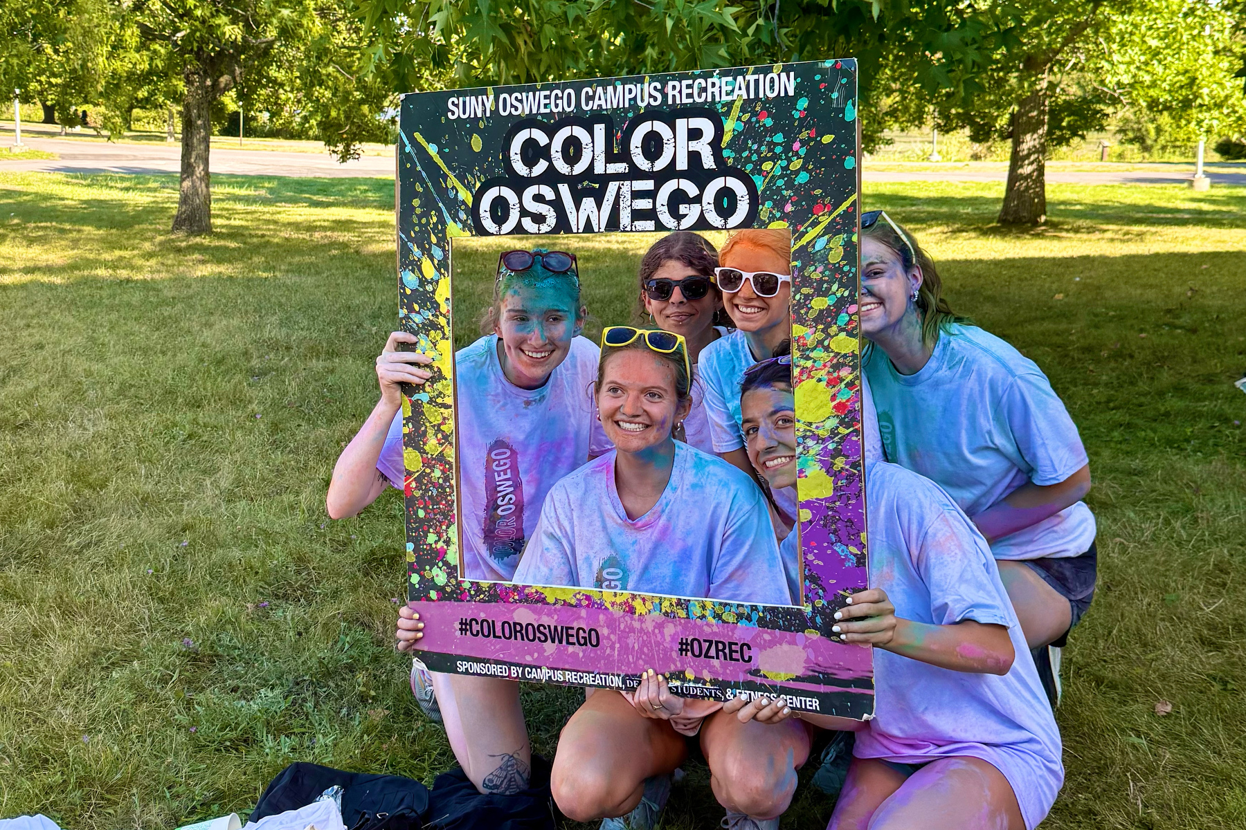 Wrapping up the first week of classes, the annual Color Oswego run/walk unfolded with picture-perfect weather conditions on the west side of campus.