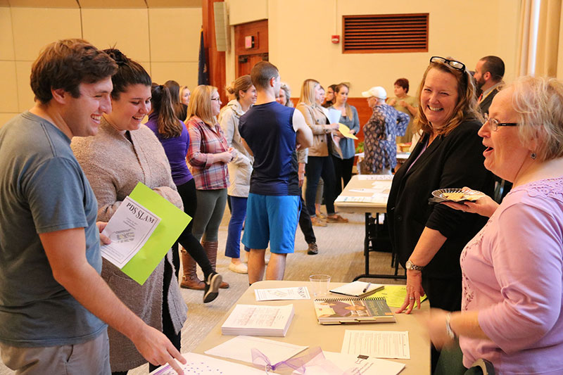 Participants at Professional Development Schools Slam discuss educational ideas