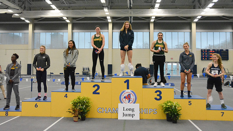 Laker women's long jumpers excel