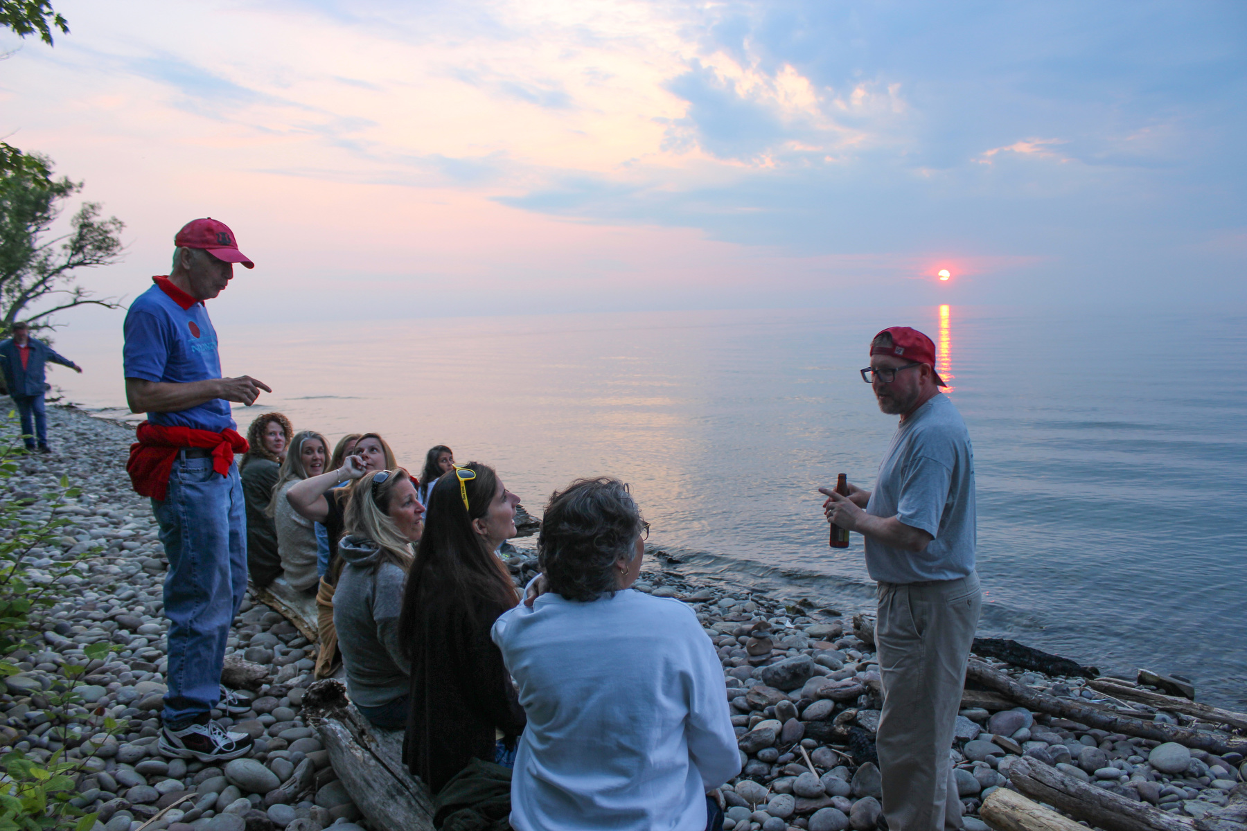 More than 550 alumni and friends came back to campus for Reunion Weekend held June 8 to 11 -- in addition to hundreds more who were in town to celebrate their affinity group reunions. In addition to a full slate of activities, the traditional sunset watching remained a popular activity, here during the All-Alumni Spirits and Sunsets Party on June 10. 