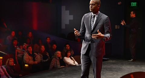 Bakari Sellers speaks