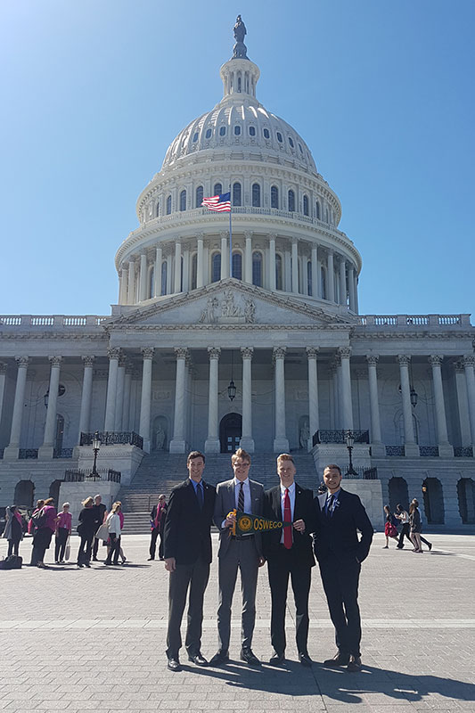 Oswego students on Capitol Hill