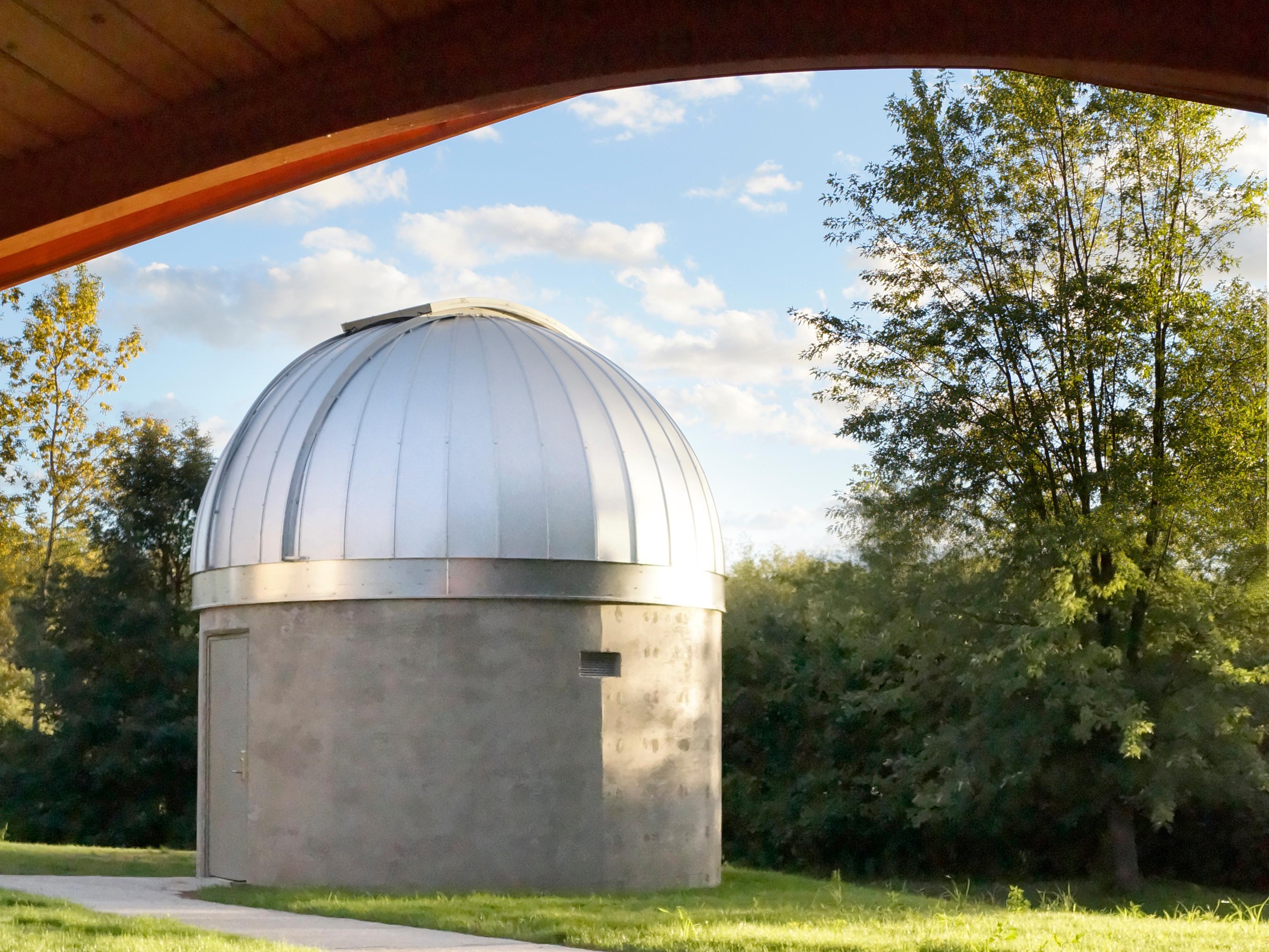 Outside of Rice Creek Observatory