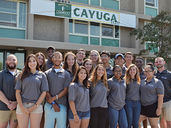 We are Cayuga hall staff.
