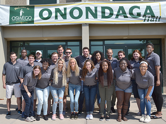 We are the Onondaga Hall staff.