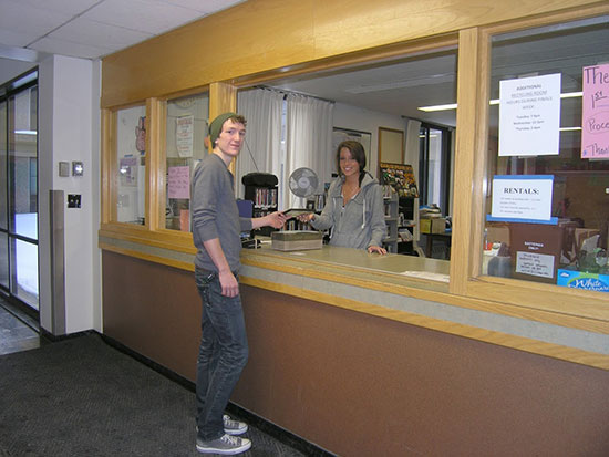 Welcome to Oneida hall front desk.