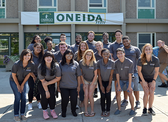 We are Oneida Hall Staff.