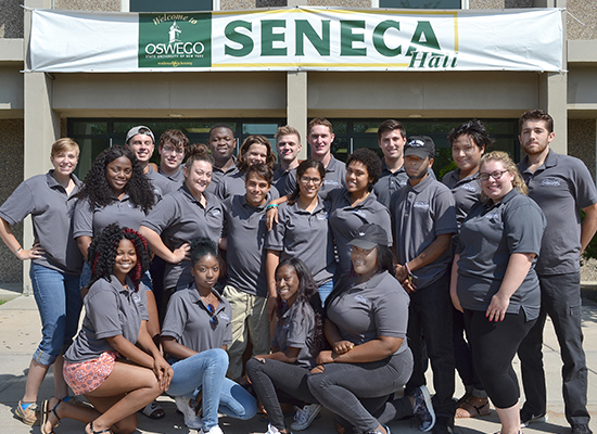 Welcome! We are Seneca Hall staff.