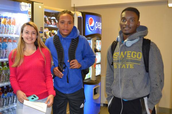 Residents of Johnson Hall have access to several vending machines for snacks and drinks 24 hours a day.
