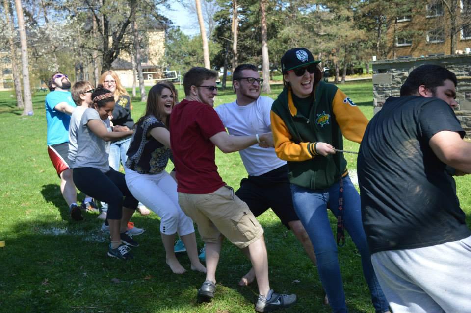 Waterbury Hall Council game day!;