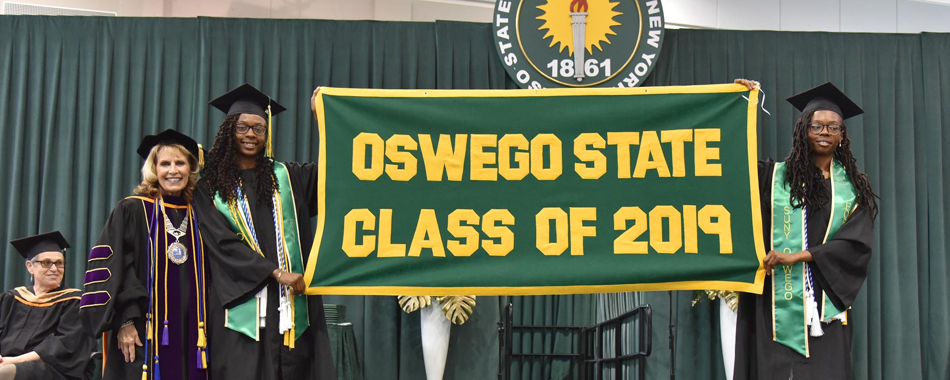 Commencement live webcast SUNY Oswego
