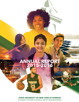 Cover of the 2015-16 Annual Report